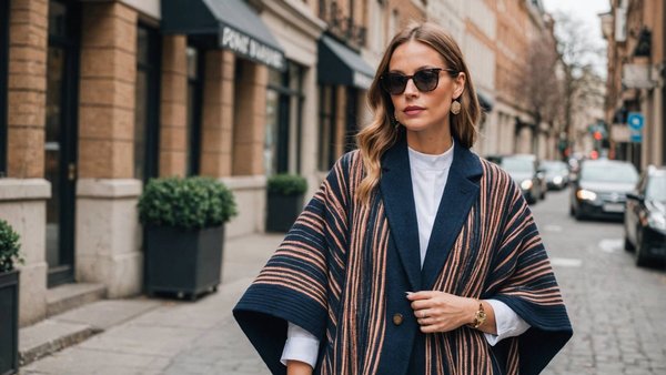 Associations de tenues : comment porter le poncho avec style