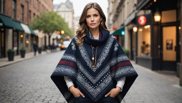 5 astuces pour accessoriser votre poncho au bureau