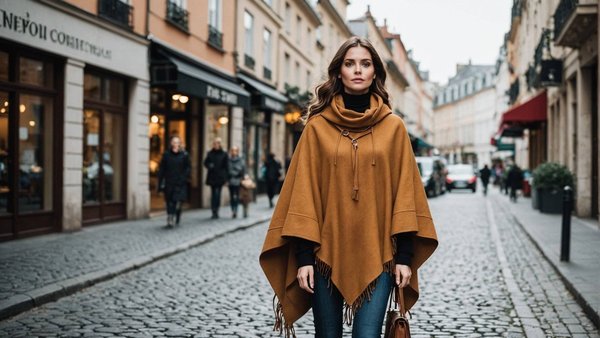 Les tendances actuelles des ponchos pour femmes